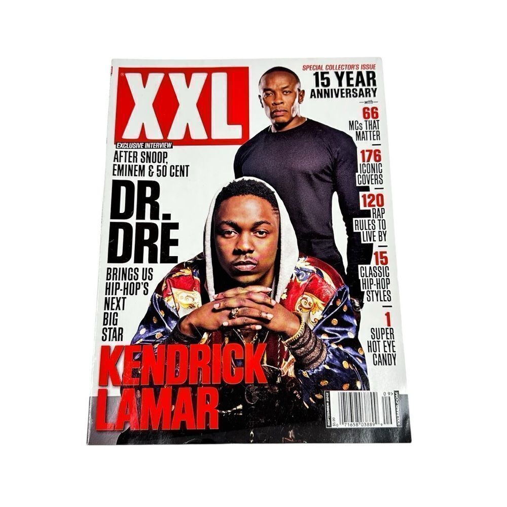 XXL Magazine Dr Dre & Kendrick Lamar Special Collectors Issue September 2012